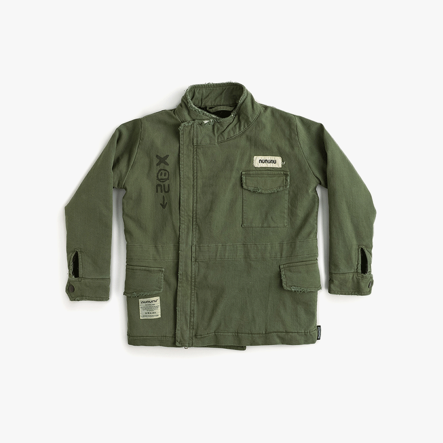 [BABY LINE]HEAVY LINED MILITARY JACKET