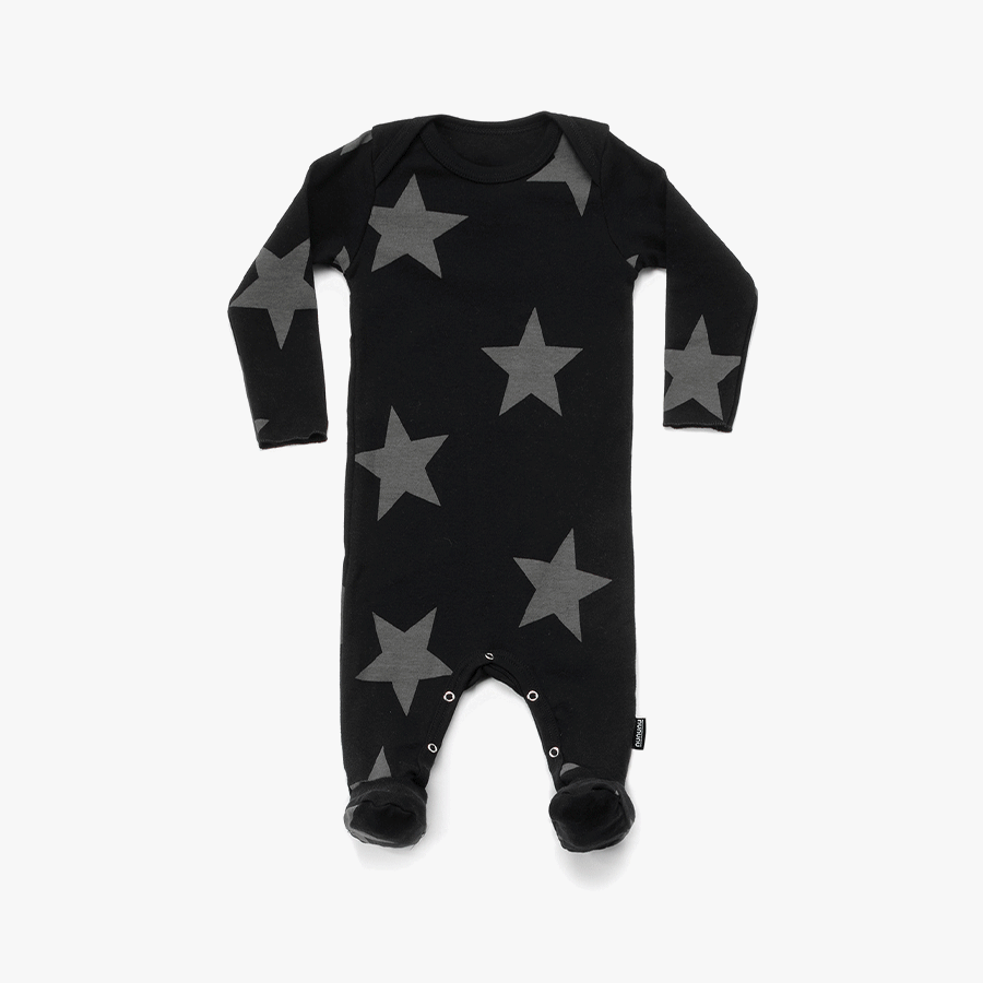 STAR FOOTED OVERALL (NEW BORN)