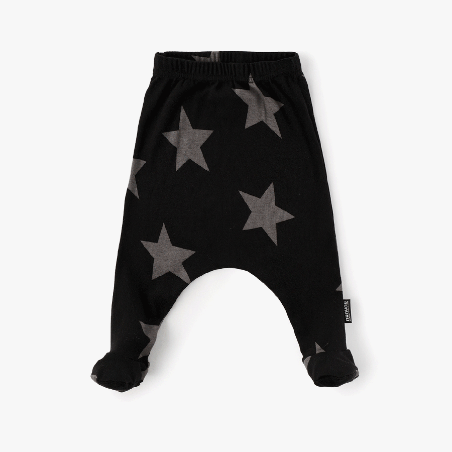 STAR FOOTED BAGGY PANTS (NEW BORN)