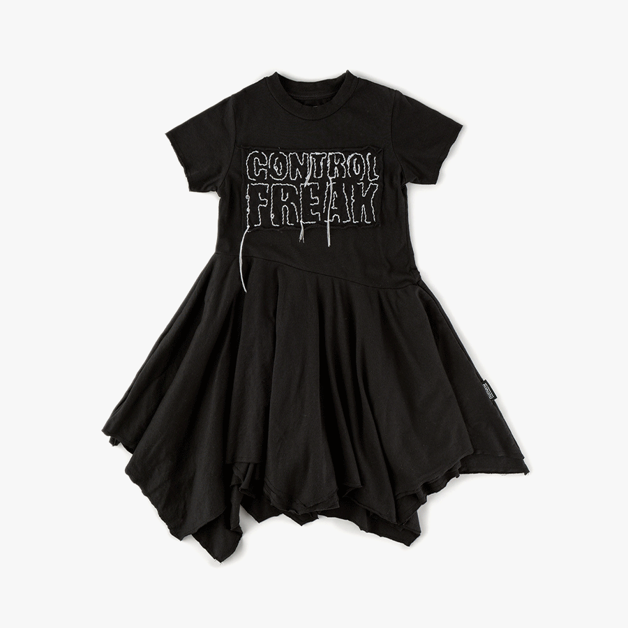 EMBROIDERED CONTROL FREAK DRESS (BABY)